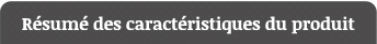 Onglet rsum des caractristiques du produit